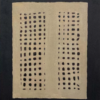 Beige and Black Minimalist Oil Painting – Large Textured Canvas Art for Stylish Modern Bedroom Walls