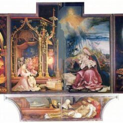Authentic Replica - The Annunciation, Virgin and Child with Angels, The Resurrection by Grünewald - Dafen Village Masterpiece