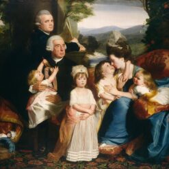 Authentic Dafen Village Reproduction: The Copley Family INSPIRED BY Copley’s 1776 Neoclassical Portrait from Washington, DC