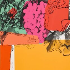 High - Quality Reproduction of Andy Warhol's "Grapes #1" Pop Art Figurative Screenprint - Dafen Village Craftsmanship