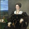 Eleonora Gonzaga Portrait by Titian – 1538 High Renaissance Oil Painting at Uffizi