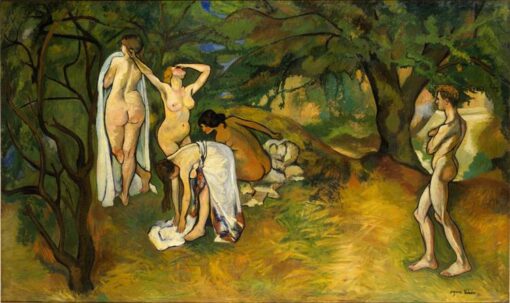 Exquisite Hand - Painted Oil Painting Inspired by Suzanne Valadon's ‘Joy of Life’ - Dafen Village's Artistic Masterpiece