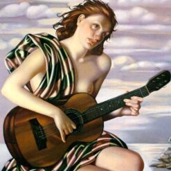 Amethyst" – Tamara de Lempicka Inspired Oil Painting | Fine Art Reproduction