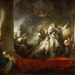 Statement - Making “Coresus at Callirhoe” Inspired 18th - Century Style Oil Art for Home by Dafen Village