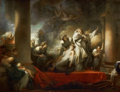 Statement – Making “Coresus at Callirhoe” Inspired 18th – Century Style Oil Art for Home by Dafen Village