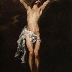 Dafen Village Hand-Painted “Crucifixion” INSPIRED BY Anthony van Dyck's c.1622 Baroque Religious Masterpiece for Art Lovers