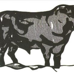 Authentic - looking "Bull" Roy Lichtenstein Inspired Oil Painting from Dafen Village