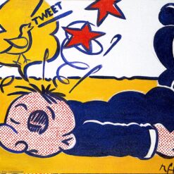 High - Quality Replica of Roy Lichtenstein's "Wimpy (Tweet)" - A Dafen Village Artistic Gem for Art Enthusiasts