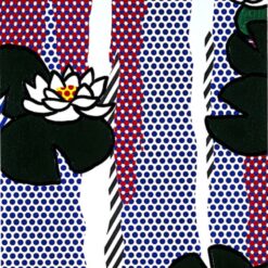 High-Quality Replica of Roy Lichtenstein's "Water Lilies" - A Dafen Village Artistic Gem for Collectors