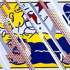 High-Quality Replica of Roy Lichtenstein's "Reflections Wimpy II" - Dafen Village's Artistic Marvel for Interior Decoration