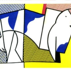 High - Quality Replica of Roy Lichtenstein's "Bull (1973)" Oil Painting - Dafen Village Creation for Interior Decorators
