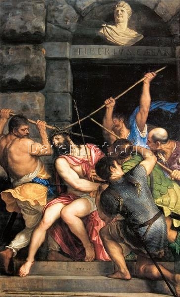 Titian’s Christ Crowned with Thorns – High-Quality Oil Painting Reproduction