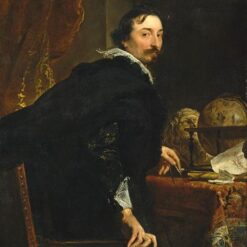 Dafen Village Exquisite Replica: “Lucas van Uffelen” INSPIRED BY Anthony van Dyck's 1622 Baroque Portrait for Art Connoisseurs