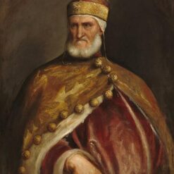 Portrait of Doge Andrea Gritti by Titian – c.1544 Late Renaissance Oil Painting