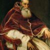 Pope Paul III by Titian – 1543 Late Renaissance Mannerist Oil Painting