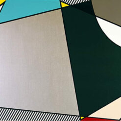 Fascinating Pop Art 'Imperfect Painting 2' Inspired Oil Painting by Roy Lichtenstein Replica - Hand-painted in Dafen Village for Art Lovers and Pop Art Aficionados