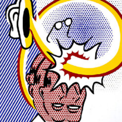 Roy Lichtenstein - Style 'Coup De Chapeau (Self Portrait)' High - Quality Oil Painting on Canvas - Reproduction from Dafen Village for Decorators and Art Aficionados