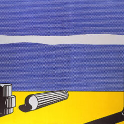 Roy Lichtenstein - Inspired Oil Painting of Ruins - Hand - painted Masterpiece from Dafen Village