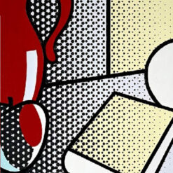 Roy Lichtenstein - Style 'Still Life with Red Pitcher' Oil Painting - High - Quality Reproduction from Dafen Village Studios