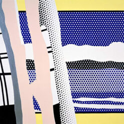 Roy Lichtenstein - Inspired 'Reflections Untitled (1988)' Hand - painted Oil Painting by Dafen Village Artisans for Art Lovers