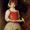 High - Quality Hand - Painted Replica of John Everett Millais' "Merry" - A Charming Artwork Inspired by the Renowned Artist, from Dafen Village for Art Enthusiasts