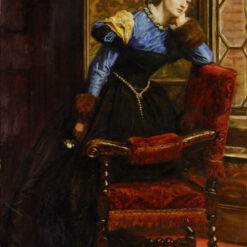 Authentic - Looking Reproduction of Millais' "Swallow, Swallow" - A Timeless Oil Painting from Dafen Village Celebrating the Beauty of Nature and Romance, Perfect for Art Lovers and Collectors