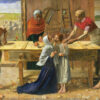 Customizable "Christ in the House of His Parents (The Carpenter)" - Inspired Oil Painting by Sir John Everett Millais - Tailored to Your Decor and Spiritual Vision, Handmade in Dafen Village