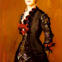 High - Quality Hand - Painted Replica Inspired by Sir John Everett Millais' Depiction of Louise Jopling - A Charming Portrait Oil Painting from Dafen Village for Art Enthusiasts Searching on Google