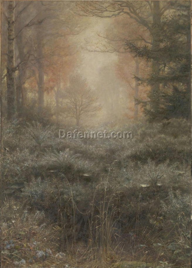 High – Quality Hand – Painted Replica Inspired by Sir John Everett Millais’ “Dew – Drenched Furze” – A Breathtaking Landscape Oil Painting from Dafen Village for Art Enthusiasts Searching on Google