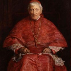 Authentic - Looking Reproduction of Sir John Everett Millais' "John Henry, Cardinal Newman" - A Timeless Oil Painting from Dafen Village Celebrating Religious Heritage and Artistic Excellence, Perfect for Art Lovers and Collectors