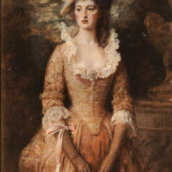 Authentic - Looking Reproduction of Sir John Everett Millais' "Clarissa" - A Timeless Oil Painting from Dafen Village Celebrating Artistic Portraiture, Perfect for Art Lovers and Collectors