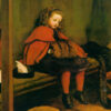 High - Quality Hand - Painted Replica Inspired by Sir John Everett Millais' "My Second Sermon" - A Profound and Evocative Religious Oil Painting from Dafen Village for Art Enthusiasts and Devotees Searching on Google