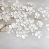 Dafen Village Original: Customizable White Abstract Tree Canvas — Elegant Wall Art for Living Rooms