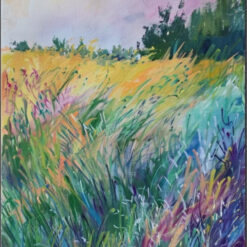 Dafen Village Studio’s Original Impressionist Wall Art: Customizable Hand - painted Field Landscape on Canvas