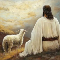 Dafen Village Custom 3D Canvas: Inspirational Jesus Painting with Textured Finish for Home and Hotel Christian Decor