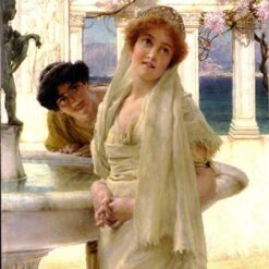 High - Quality Reproduction of Alma - Tadema's A Difference of Opinion Oil Painting - Exclusive from Dafen Village Artisans