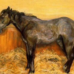 Unmistakably Authentic - Looking "A Filly" Inspired Contemporary Realism Artwork from Dafen Village - Ideal for Enhancing Home and Office Decor