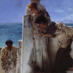 Hand - Painted Oil Painting Inspired by Alma - Tadema's A Foregone Conclusion - Direct from Dafen Village Studio