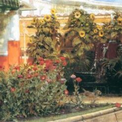A Hearty Welcome" - Inspired by Sir Lawrence Alma-Tadema's 1878 Romantic Genre Oil on Canvas, Handcrafted Reproduction from Dafen Village Studio