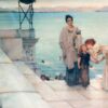 High - Quality Reproduction of Alma - Tadema's A Kiss Oil Painting - Exclusive from Dafen Village Artisans