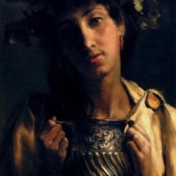 High-Quality Reproduction of Alma-Tadema's "A Prize For The Artists Corp" Oil Portrait - Exclusive from Dafen Village Artisans