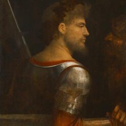 Exquisite High Renaissance - Style 'A Soldier' Inspired by Giorgione - Handmade Oil on Canvas by Dafen Village Studio