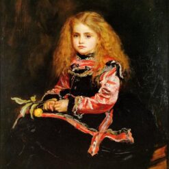 Handmade Replica of John Everett Millais' "A Souvenir of Velazquez" - Realist Portrait Reflecting the Spirit of Velazquez