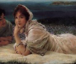 Hand - Painted Oil Painting on Canvas Inspired by Alma - Tadema's A World of Their Own - Direct from Dafen Village Studio
