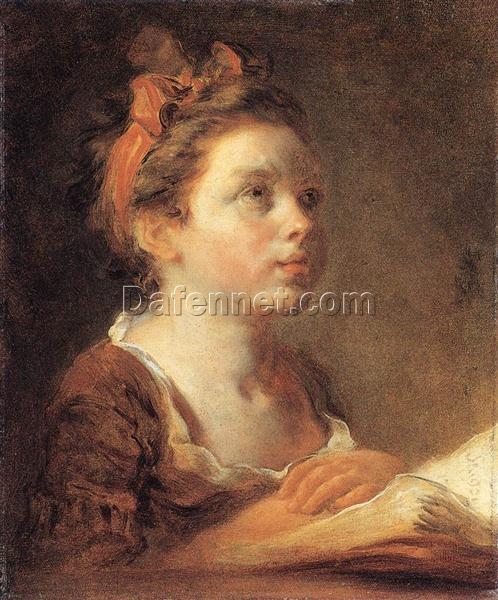 Unique Wall Art: Dafen Village’s Artistic Rendition of “A Young Scholar” in Rococo Style for Interior Transformation
