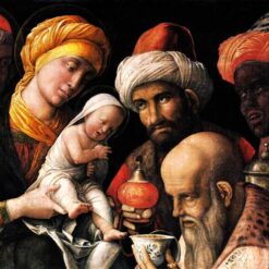 Authentic - Style Oil Painting of "Adoration of the Magi" Inspired by Mantegna - Dafen Village's Exclusive Creation
