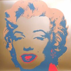 Stunning 'Marilyn Monroe' Pop Art Portrait Inspired by Andy Warhol (1968) - Handmade Silkscreen on Paper Replica from Dafen Village Studio