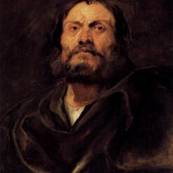 Unique Wall Art: Dafen Village's Artistic Rendition INSPIRED BY “An Apostle” by Anthony van Dyck in Baroque Style for Interior Transformation