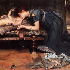 Customizable Oil Painting Inspired by Alma - Tadema's An Earthly Paradise - Handmade in Dafen Village