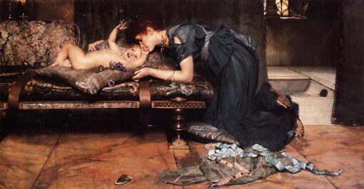 Customizable Oil Painting Inspired by Alma – Tadema’s An Earthly Paradise – Handmade in Dafen Village